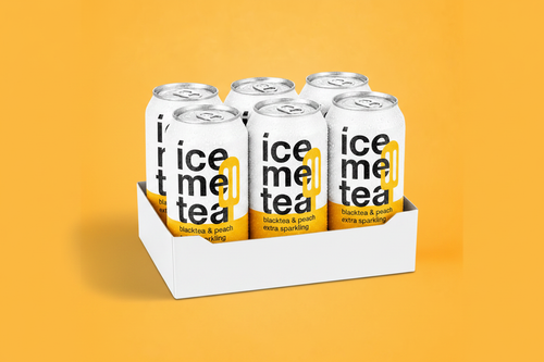 icemetea 6er Tray orange